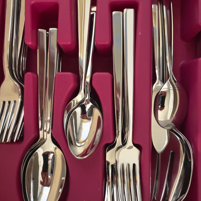 Reed & Barton Reed And Barton Cole 65pc Flatware Set & Reviews